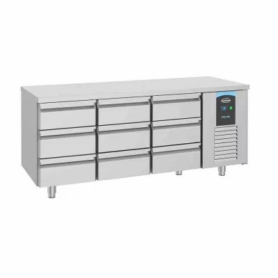 COMBISTEEL - Table réfrigérée 9 tiroirs Energy line 700