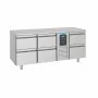 COMBISTEEL - Table réfrigérée 6 tiroirs monoblock Energy line 700