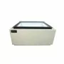 COMBISTEEL - Vitrine à crème glacée blanc de table s'ouvre du côté client 3x5 L