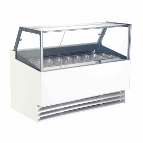 COMBISTEEL - Vitrine à crème glacée Borneo 12x5 L