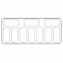 COMBISTEEL - Vitrine à crème glacée Curacao 10x5 L