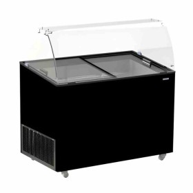 COMBISTEEL - Vitrine à crème glacée Java noir 8x5 L