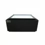 COMBISTEEL - Vitrine à crème glacée noir de table s'ouvre du côté client 3x5 L