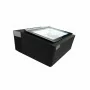 COMBISTEEL - Vitrine à crème glacée noir de table s'ouvre du côté client 3x5 L