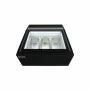 COMBISTEEL - Vitrine à crème glacée noir de table s'ouvre du côté client 3x5 L
