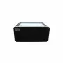 COMBISTEEL - Vitrine à crème glacée noir de table s'ouvre du côté fonctionnement 3x5 L