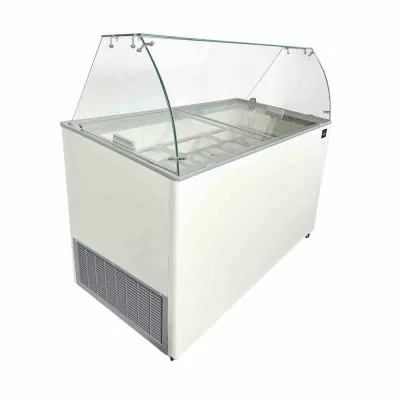 COMBISTEEL - Vitrine à crème glacée Tenerife 10x5 L