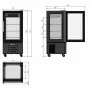 COMBISTEEL - Vitrine de pâtisserie réfrigérée 280 L