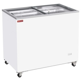 DIAMOND - Conservateur bahut 303 L couvercles coulissants sur roulettes