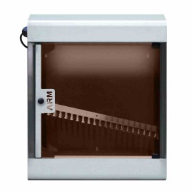 L2G - Armoire de sterilisation à couteaux toit pente 20 couteaux avec support peigne