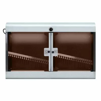 L2G - Armoire de sterilisation à couteaux toit pente 30 couteaux avec support peigne