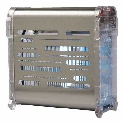 L2G - Exterminateur d'insectes carter inox et abs transparent lampe LED 1 x 5 W