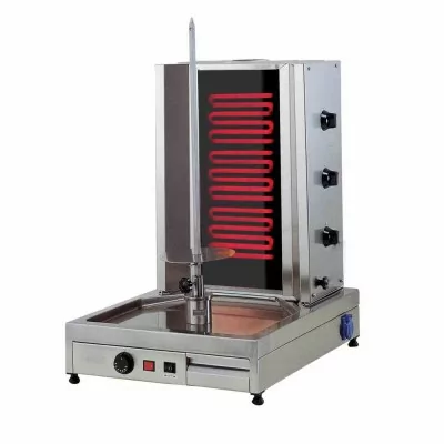 L2G - Machine à kebab électrique 3 radians capacité de 40 kg de viande