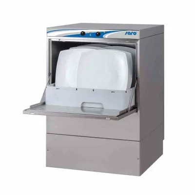 L2G - Lave-vaisselle commandes électromécaniques panier 500 x 500 mm avec pompe de vidange
