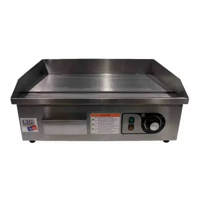 L2G - Plancha à snacker électrique 540 mm chrome surface utile 540 x 300 mm