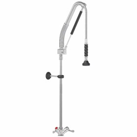 L2G - Douchette automatique sur plonge monotrou 1/4 de tour sans col de cygne