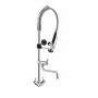 L2G - Douchette sur plonge monotrou 1/4 de tour H. 75 cm avec col de cygne 300 mm