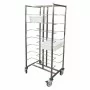 L2G - Echelle inox soudée pour 16 bacs de diviseuse