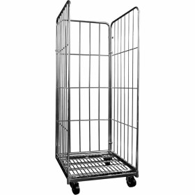 L2G - Rollcontainer avec socle métallique 3 ridelles latérales