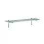 L2G - Etagère murale tubulaire en inox P. 400 mm L. 2000 mm