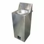 L2G - Lave-mains autonome inox roulant avec 2 jerricans 15 L