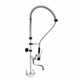 L2G - Douchette EC/EF sur plonge monotrou 1/4 de tour H. 58 cm col de cygne 300 mm
