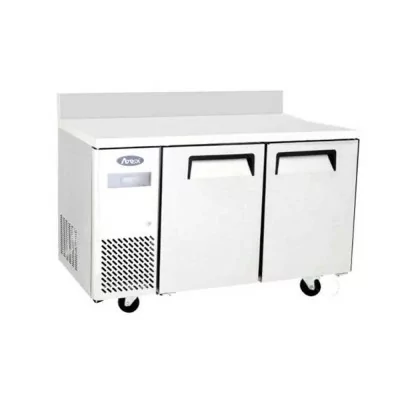 ATOSA - Table froide négative compacte avec dosseret 700 mm