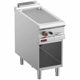 DIAMOND - Déclassé - Plaque de cuisson lisse gaz module 1/2 armoire ouverte