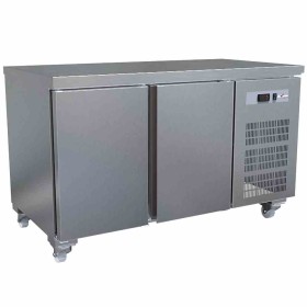 DIVERSO - Déclassé - Table froide ventilée sur roues 260 L, 2 portes GN 1/1