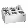 BARTSCHER - Bac couverts 6 compartiments 385x304x206 mm