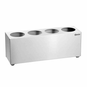 BARTSCHER - Bac couverts 4 compartiments 504x150x192 mm