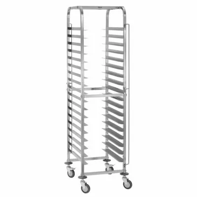 BARTSCHER - Chariot de transport 600 x 400 mm 18 niveaux