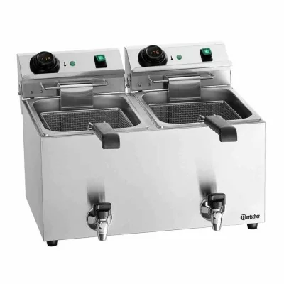 BARTSCHER - Friteuse de table MDI SNACK IV Plus 2 cuves 9 L