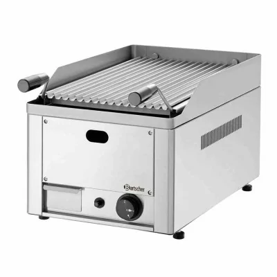 BARTSCHER - Grill pierre lave gaz L. 330 mm