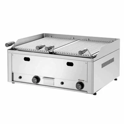 BARTSCHER - Grill pierre lave gaz L. 660 mm