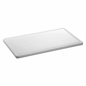 BARTSCHER - Planche à découper avec rigole 530 x 320 blanche