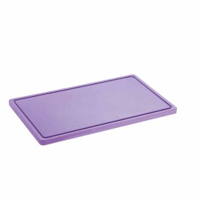 BARTSCHER - Planche à découper avec rigole 530 x 320 mauve