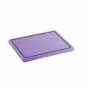 BARTSCHER - Planche à découper avec rigole 320 x 260 mauve