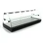SAYL - Vitrine bain-marie à poser CLASSIC 2P 4 x GN 1/3 étagère éclairage LED