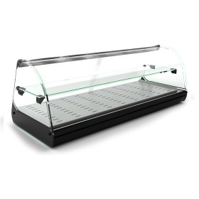 SAYL - Vitrine chauffante à poser CLASSIC 2P chaleur sèche L. 1190 mm