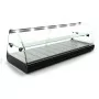 SAYL - Vitrine chauffante à poser CLASSIC 2P chaleur sèche L. 1190 mm éclairage LED