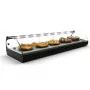 SAYL - Vitrine chauffante standard CLASSIC 1P chaleur sèche L. 1190 mm éclairage LED
