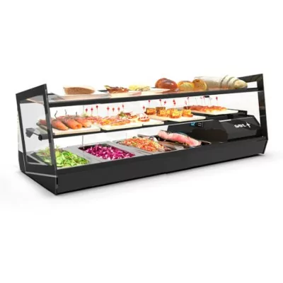 SAYL - Vitrine réfrigérée à tapas KUBE 4 GN 1/3