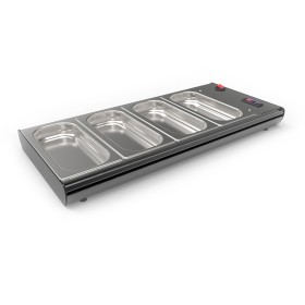 SAYL - Buffet base chaude bain-marie 4x GN 1/3