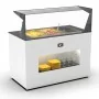 SAYL - Buffet chaud bain-marie 3x GN 1/1 P. 150 mm avec étagère de service avant