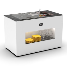 SAYL - Buffet froid avec plaque froide 3x GN 1/1 P. 150 mm