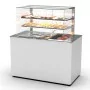 SAYL - Buffet froid avec plaque froide 3x GN 1/1 P. 150 mm avec vitrine espace plat arrière