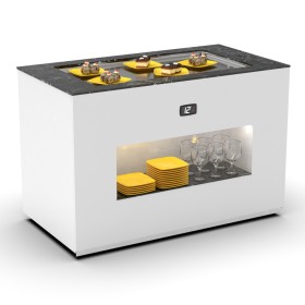 SAYL - Buffet froid avec plaque froide P. 15 mm L. 1300 mm