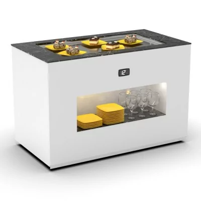 SAYL - Buffet froid avec plaque froide P. 15 mm L. 1300 mm