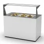 SAYL - Buffet froid avec plaque froide P. 15 mm L. 1300 mm avec étagère de service arrière